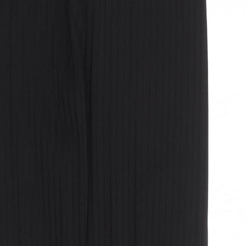 PRETTYLITTLETHING Womens Black Polyester Jegging Leggings Size 8