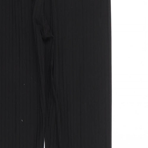 PRETTYLITTLETHING Womens Black Polyester Jegging Leggings Size 8