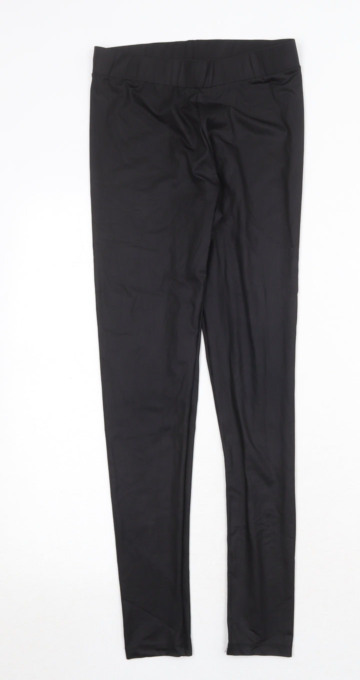 New Look Womens Black Polyester Jegging Leggings Size 10