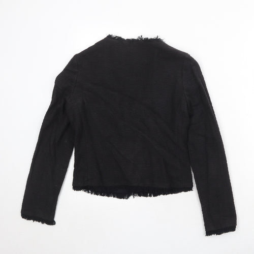 Mango Womens Black Polyester Jacket Blazer Size XS
