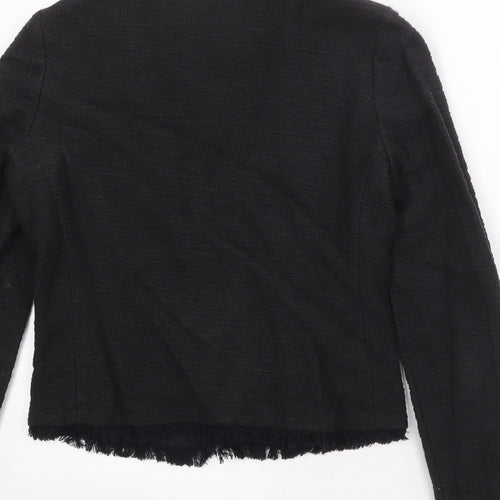 Mango Womens Black Polyester Jacket Blazer Size XS