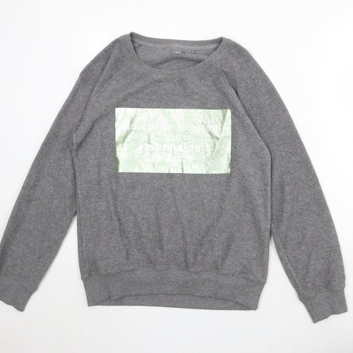 NEXT Girls Green Polyester Pullover Sweatshirt Size 16 Years Pullover