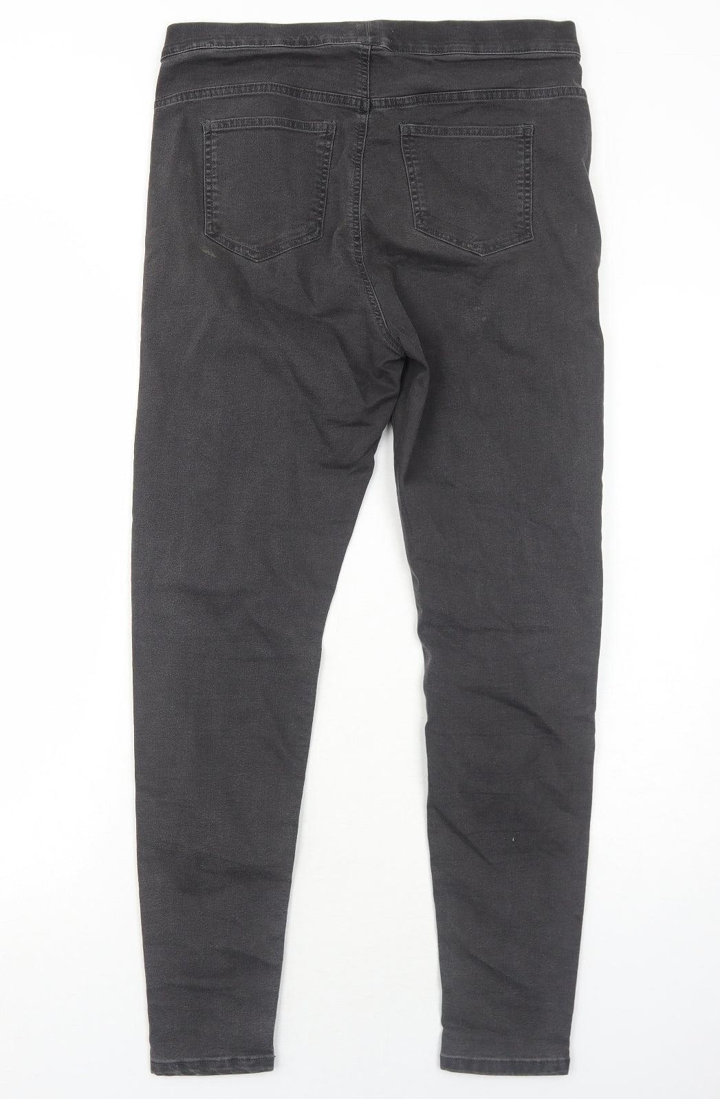 Marks and Spencer Womens Grey Cotton Jegging Jeans Size 14 Regular
