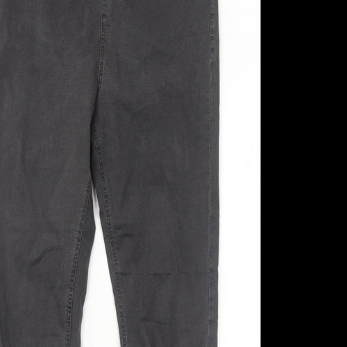 Marks and Spencer Womens Grey Cotton Jegging Jeans Size 14 Regular