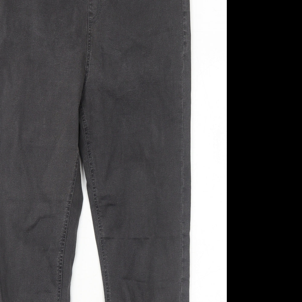 Marks and Spencer Womens Grey Cotton Jegging Jeans Size 14 Regular