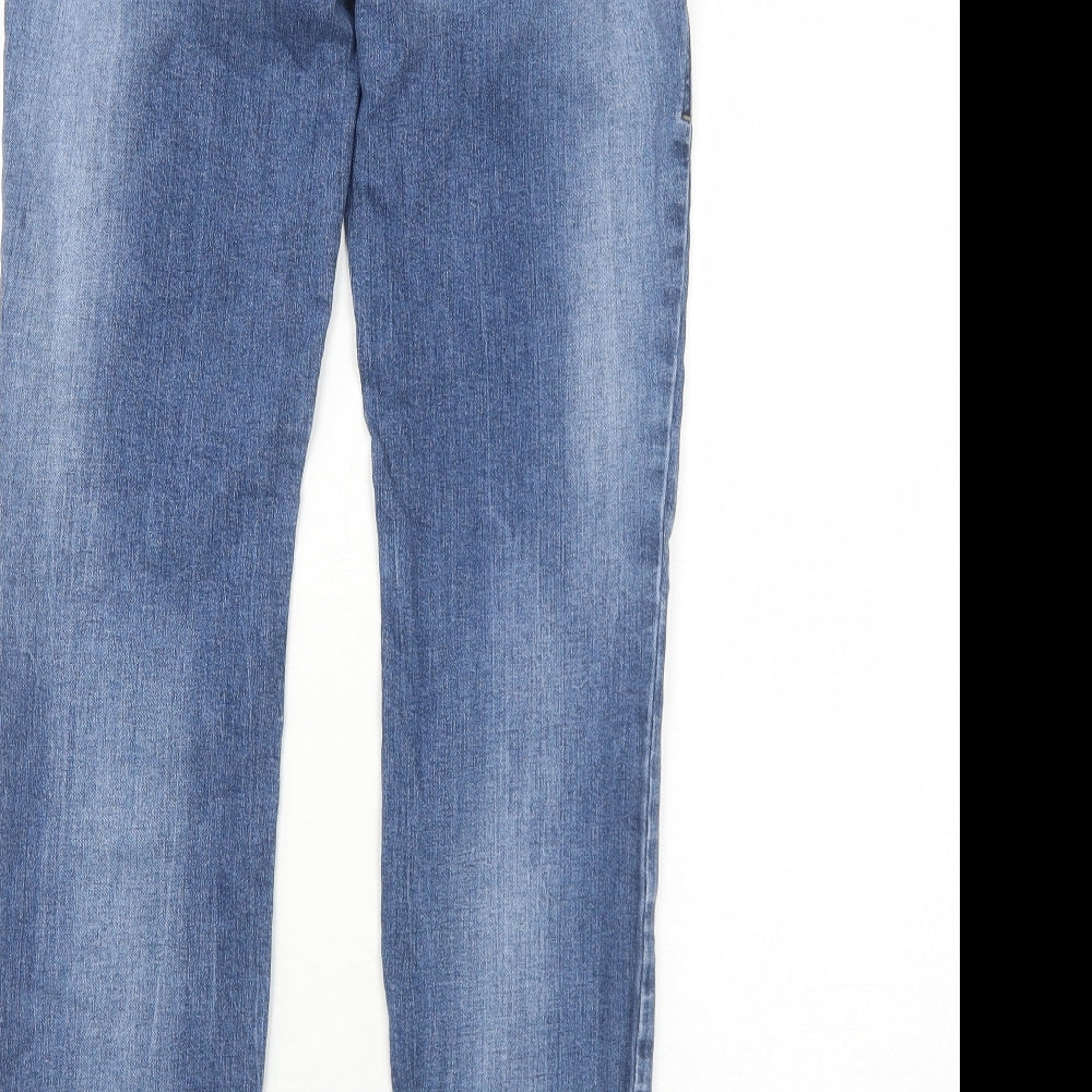 Diesel Mens Blue Cotton Straight Jeans Size 27 in L32 in Regular Zip