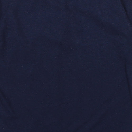 Umbro Boys Blue Polyester Pullover Polo Size S Collared Pullover
