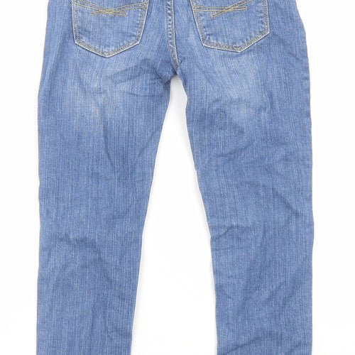 Gap Boys Blue Coir Skinny Jeans Size 8-9 Years Regular Zip