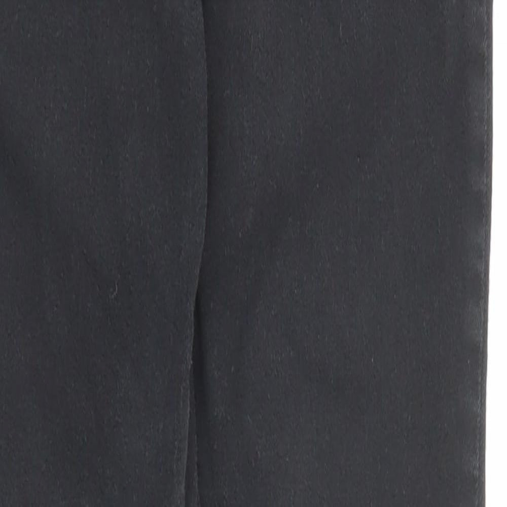 Toxik3 Womens Black Cotton Skinny Jeans Size 8 Regular Zip