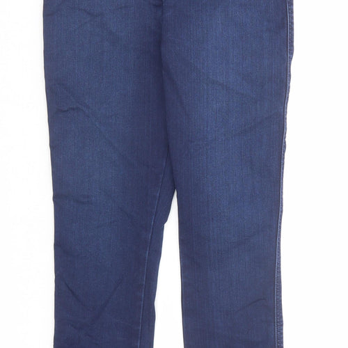 ASOS Womens Blue Cotton Jegging Jeans Size 28 in L32 in Regular Button