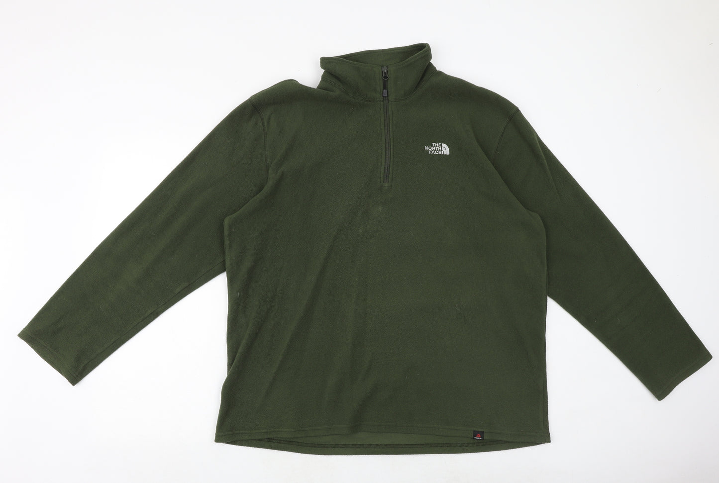 The North Face Mens Green Polyester Pullover Sweatshirt Size XL