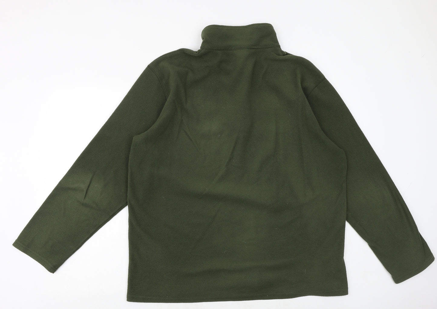 The North Face Mens Green Polyester Pullover Sweatshirt Size XL
