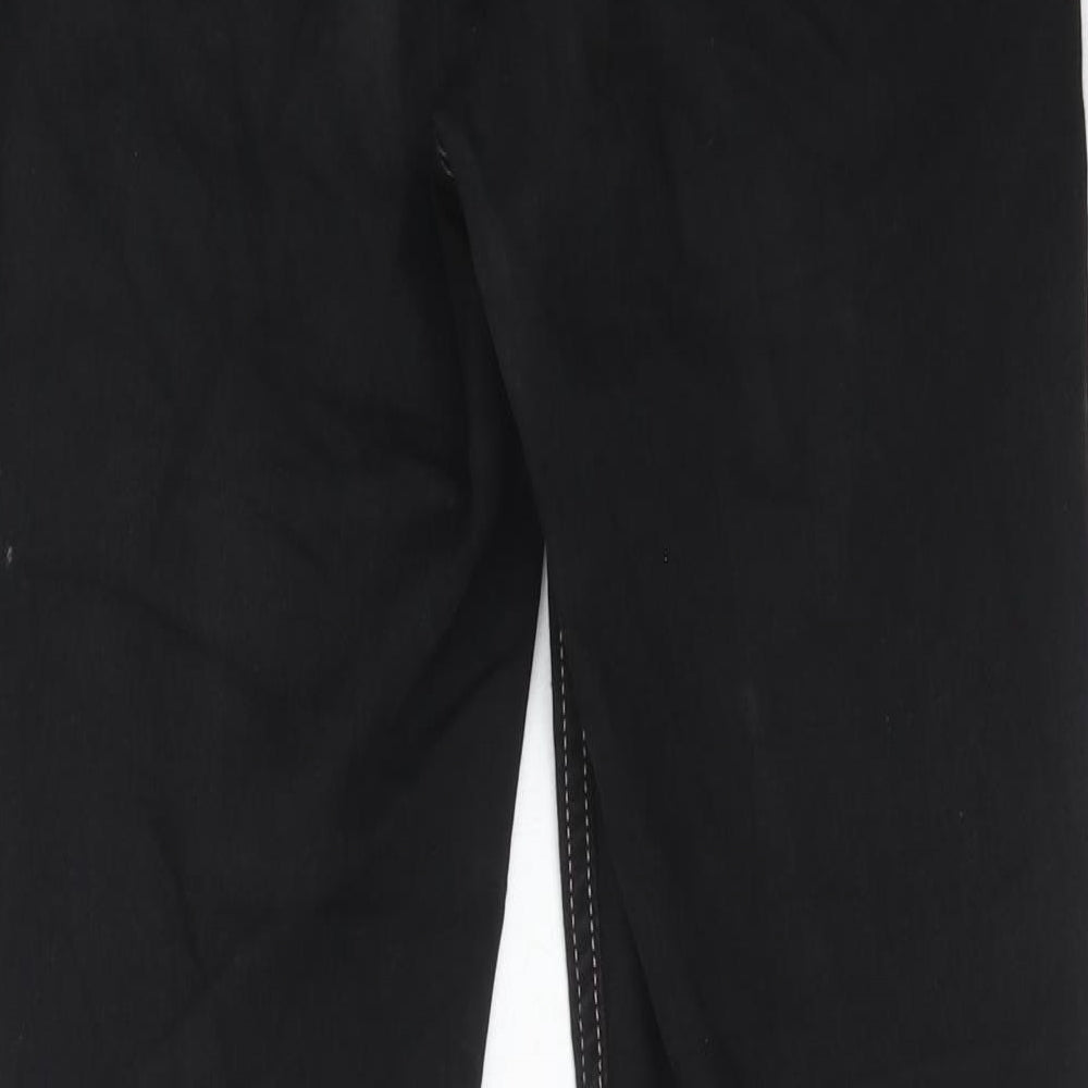 ESMARA Womens Black Cotton Skinny Jeans Size 14 Regular Zip