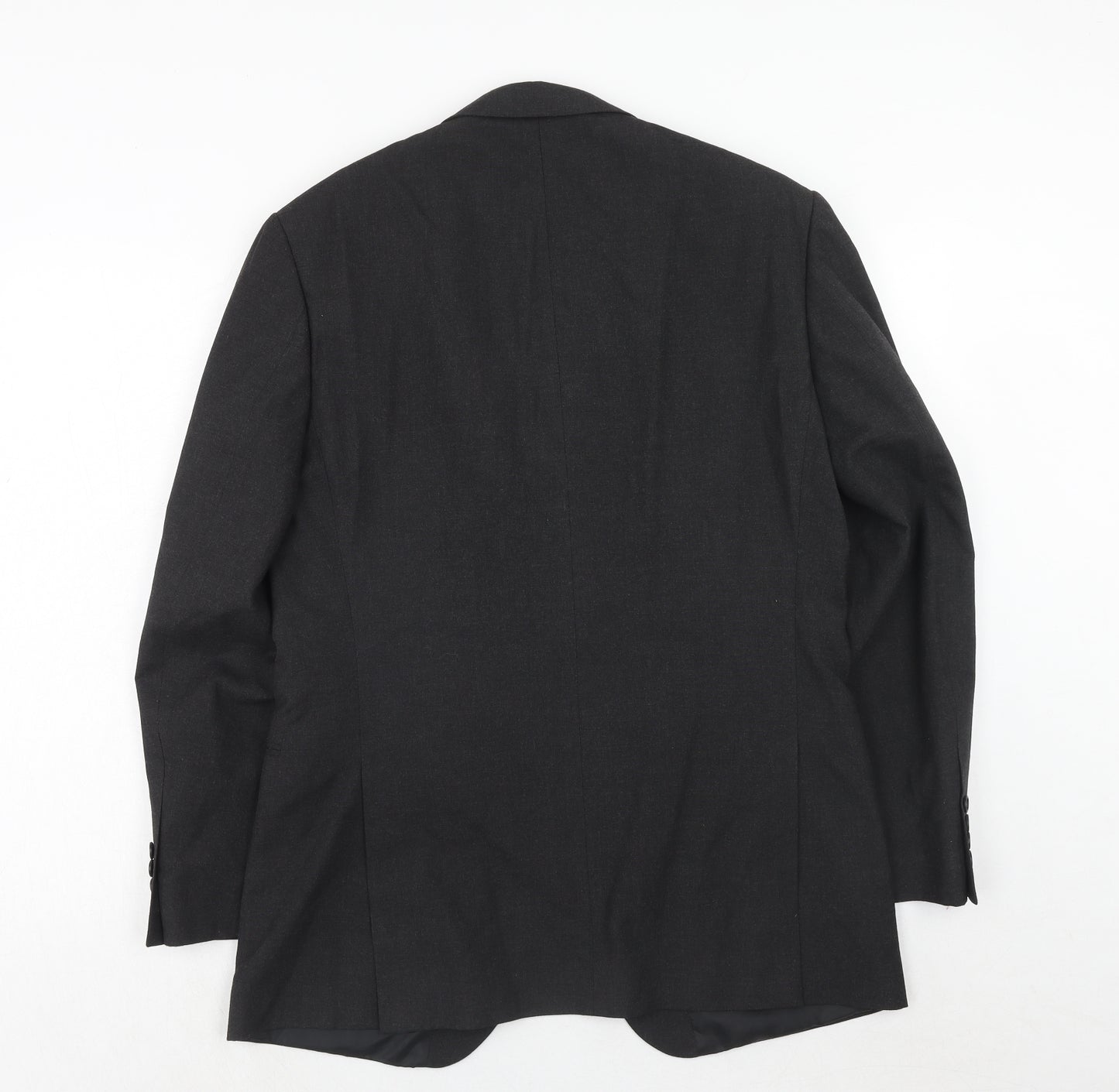 Marks and Spencer Mens Grey Polyester Jacket Suit Jacket Size 40 Regular