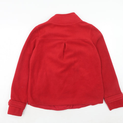 NEXT Womens Red Jacket Size 12 Button