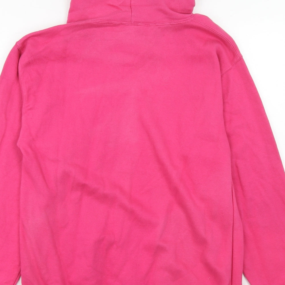 Point Sportswear Womens Pink Cotton Pullover Hoodie Size M Pullover - Chicago