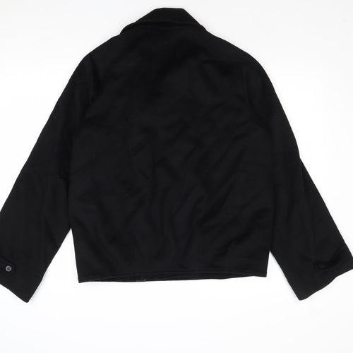 TSE Womens Black Jacket Size 10 Button