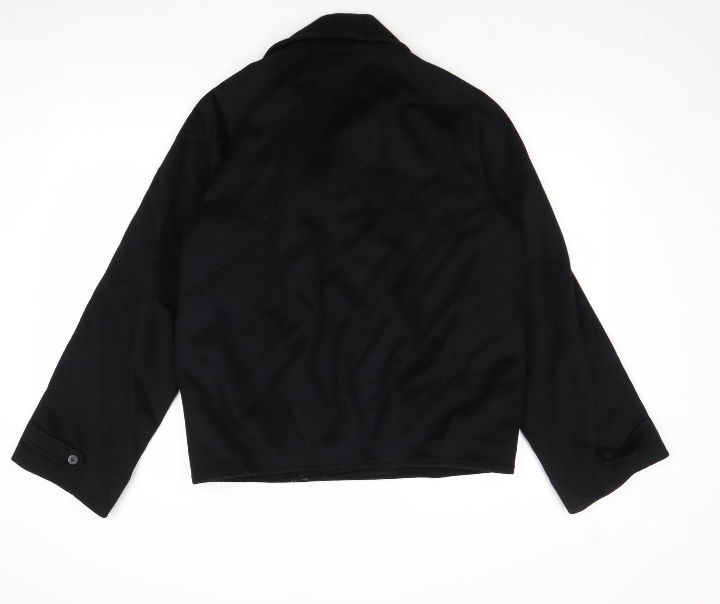 TSE Womens Black Jacket Size 10 Button