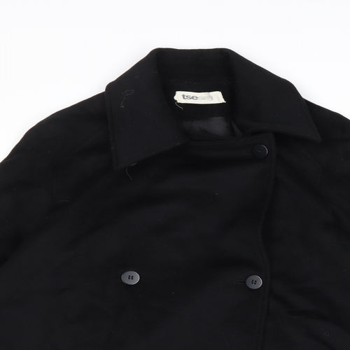 TSE Womens Black Jacket Size 10 Button