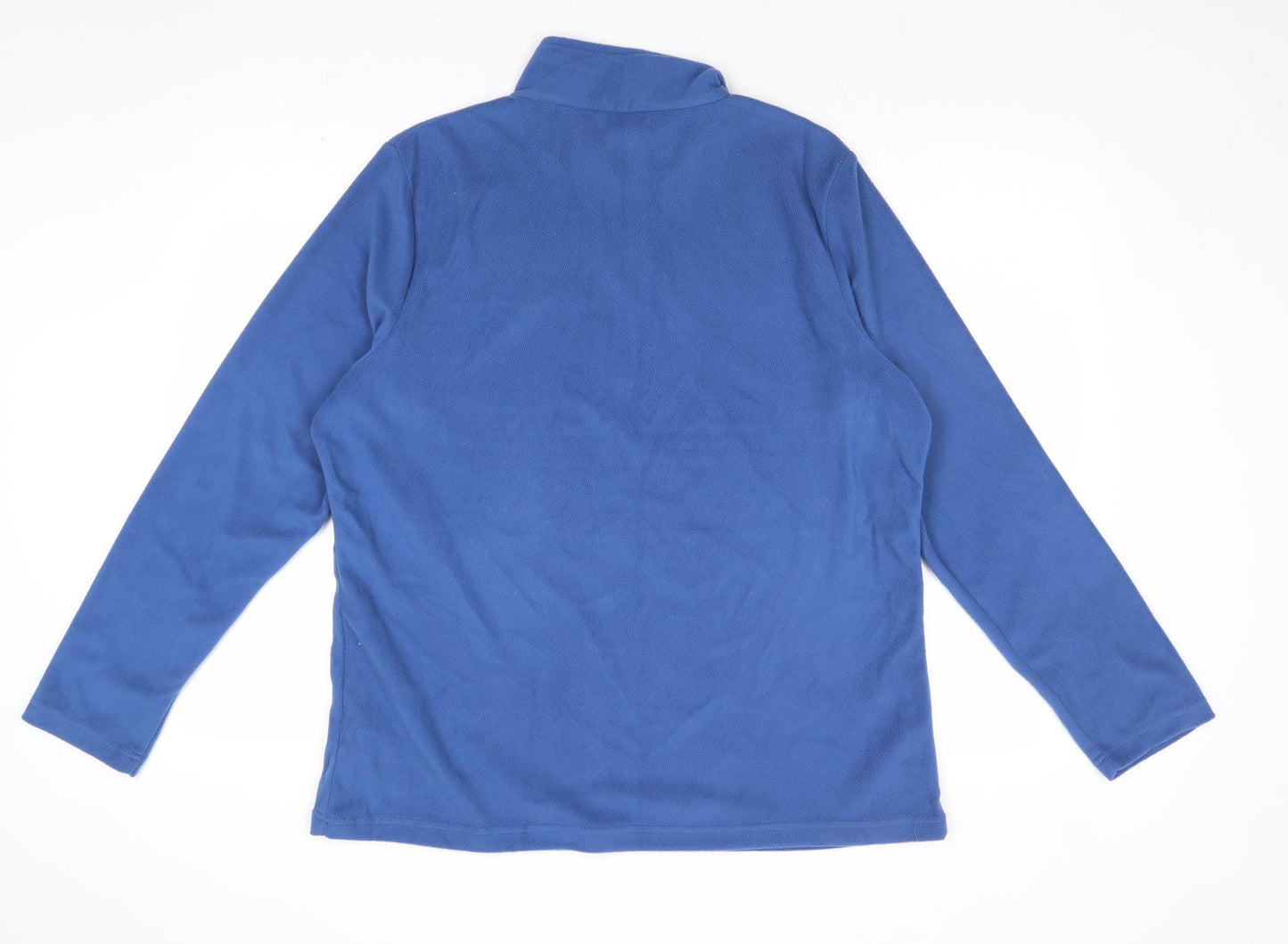 Regatta Womens Blue Polyester Pullover Sweatshirt Size 18 Zip