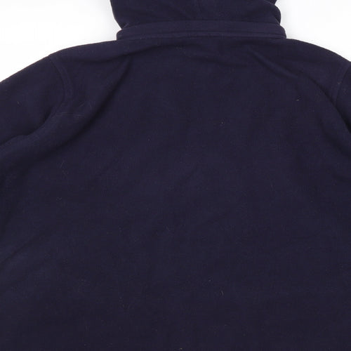 EWM Womens Blue Jacket Size M Zip