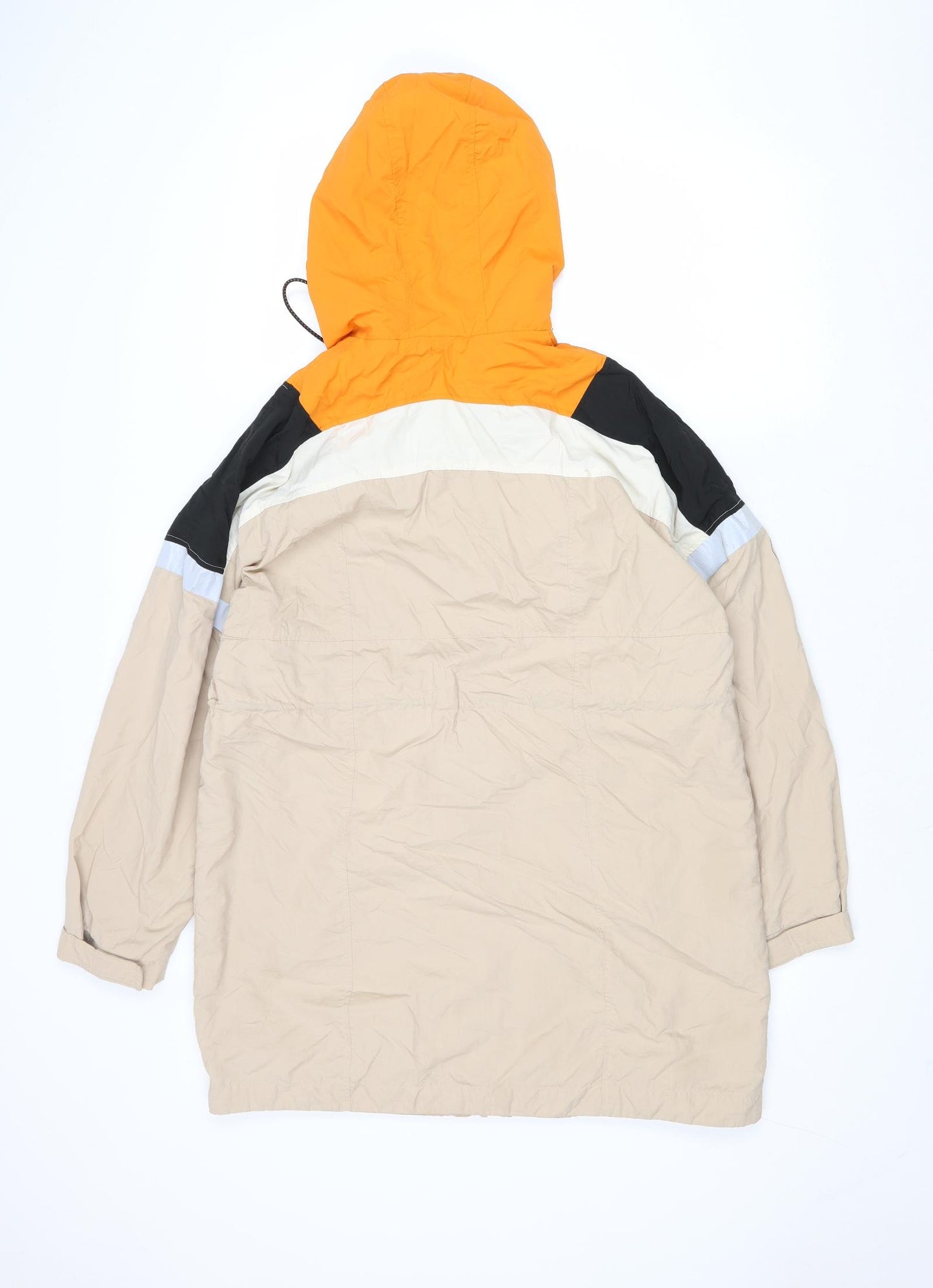 Divided by H&M Mens Multicoloured Windbreaker Jacket Size S Zip - Colourblock