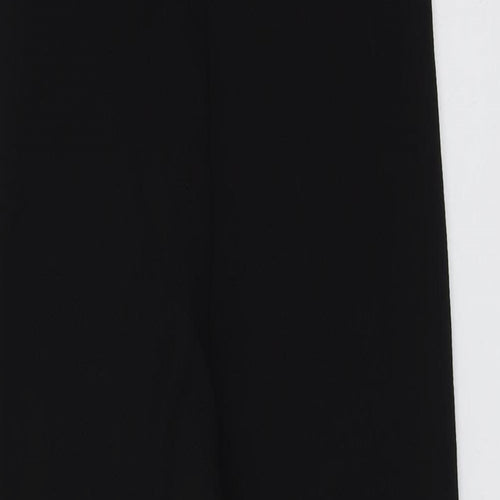 PRETTYLITTLETHING Womens Black Polyester Jumpsuit One-Piece Size 8 Pullover