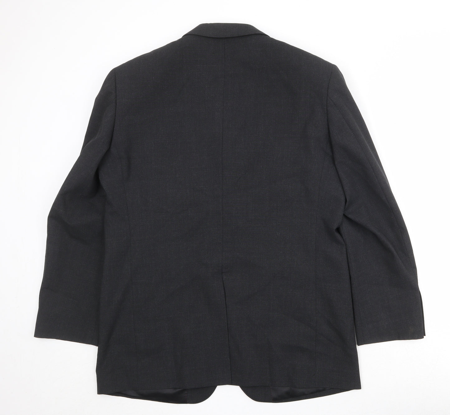 Charlton Grey Mens Grey Polyester Jacket Suit Jacket Size 42 Regular