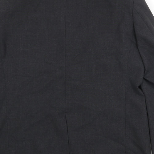 Charlton Grey Mens Grey Polyester Jacket Suit Jacket Size 42 Regular