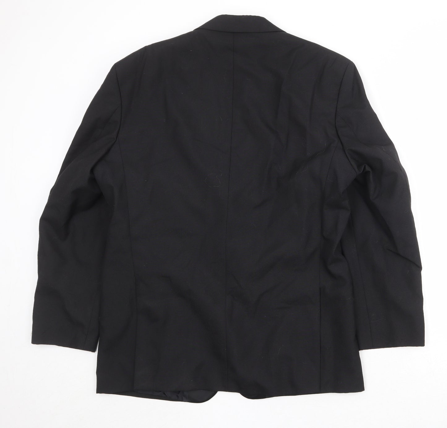 Mr Harry Mens Black Polyester Tuxedo Suit Jacket Size 42 Regular