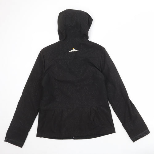 Portwest Womens Black Geometric Jacket Size 12 Zip
