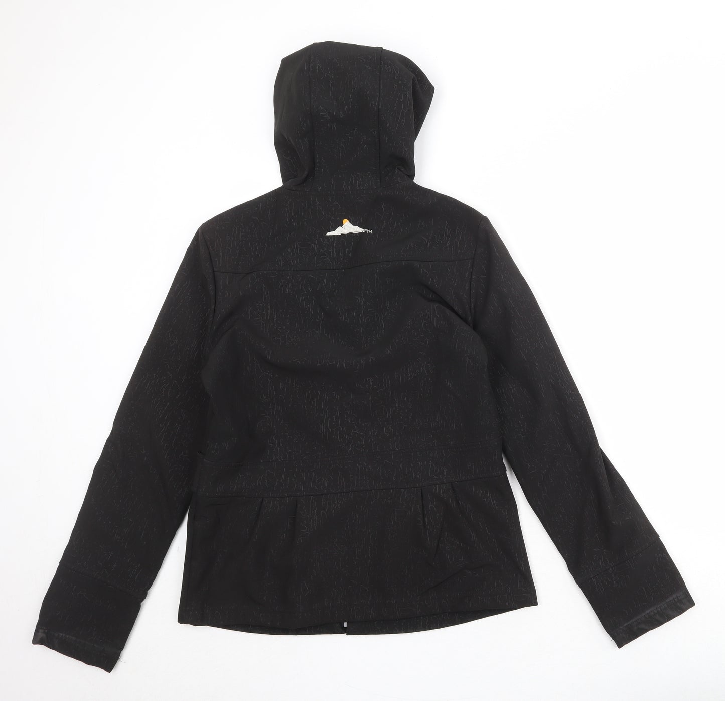 Portwest Womens Black Geometric Jacket Size 12 Zip