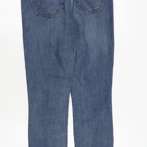 Gap Womens Blue Cotton Skinny Jeans Size 26 in Regular Zip