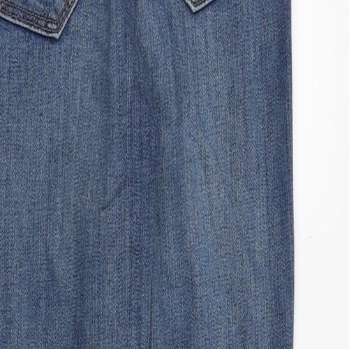 Gap Womens Blue Cotton Skinny Jeans Size 26 in Regular Zip