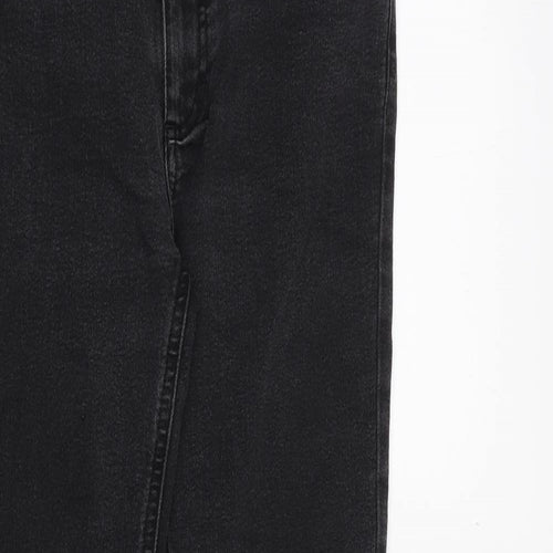 Linea Womens Black Cotton Skinny Jeans Size 8 Regular Zip