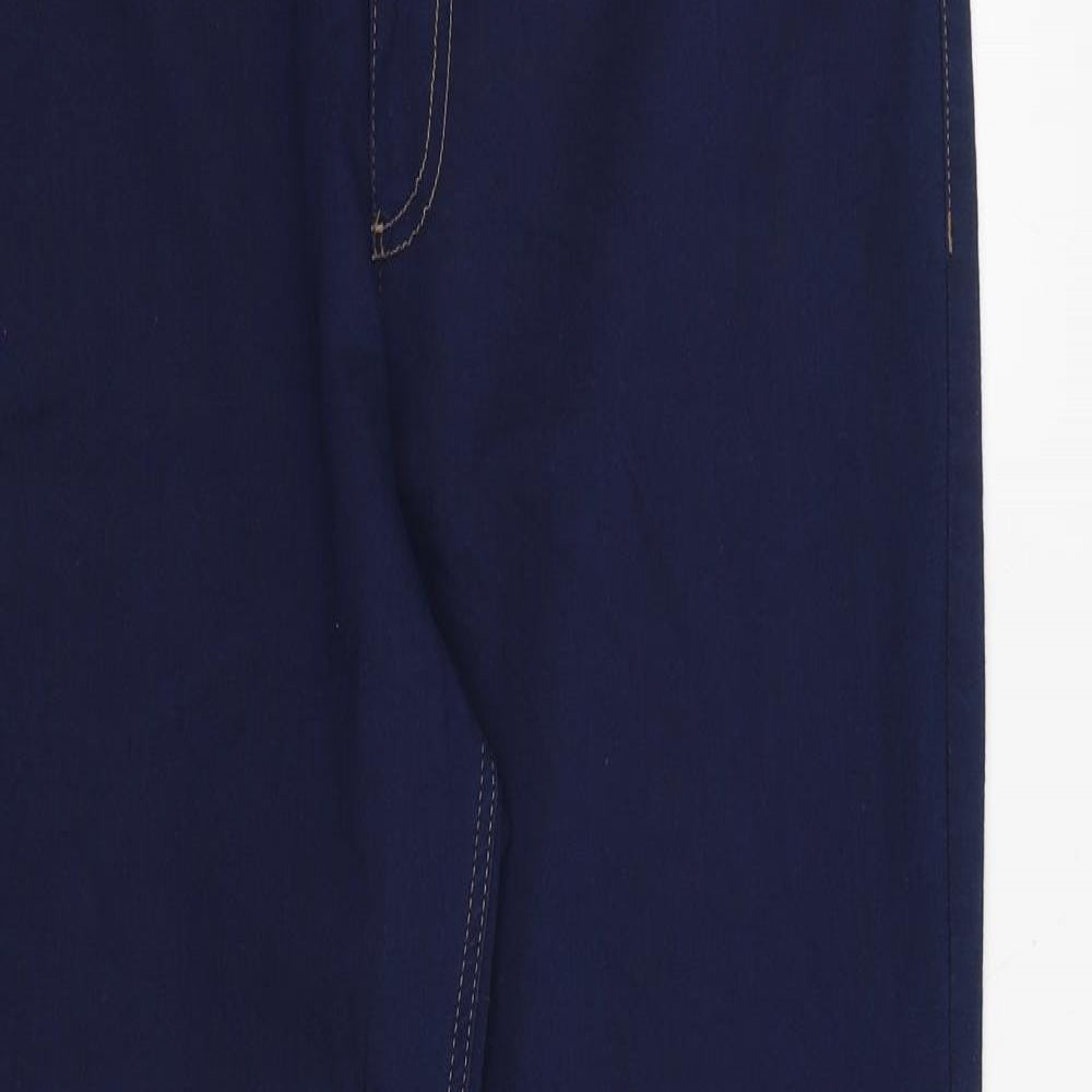 Marks and Spencer Womens Blue Cotton Jegging Jeans Size 18 Regular