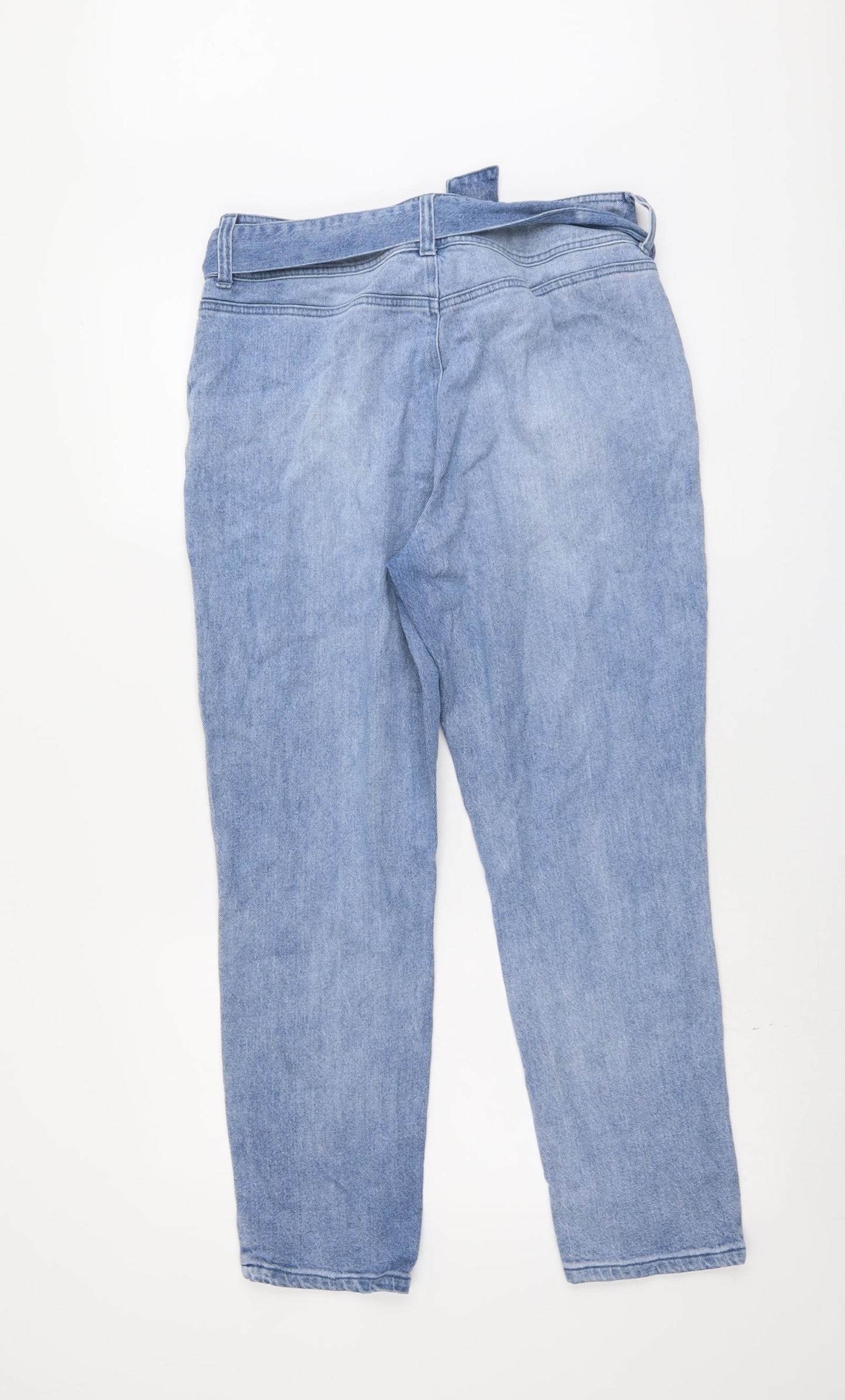 JustFab Womens Blue Cotton Skinny Jeans Size 31 in L27 in Regular Button