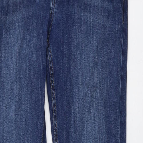 SO Denim Womens Blue Cotton Skinny Jeans Size 30 in L31 in Regular Button