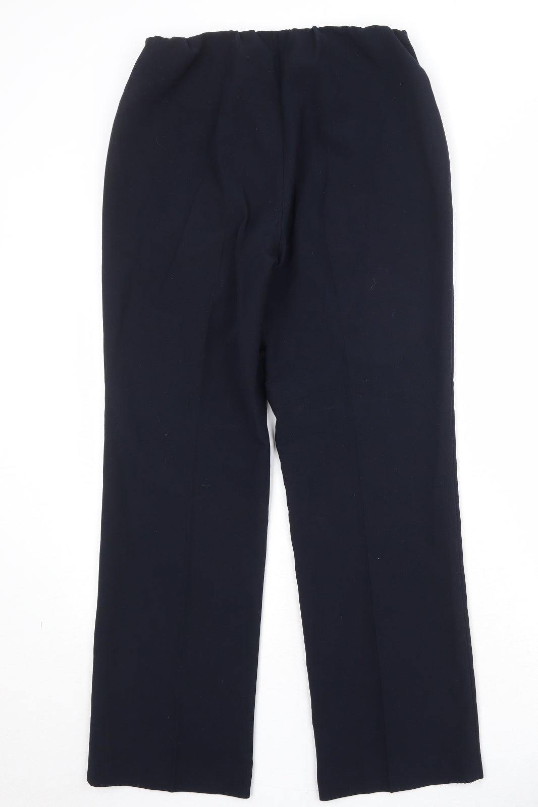 Bonmarché Womens Black Polyester Dress Pants Trousers Size 10 Regular