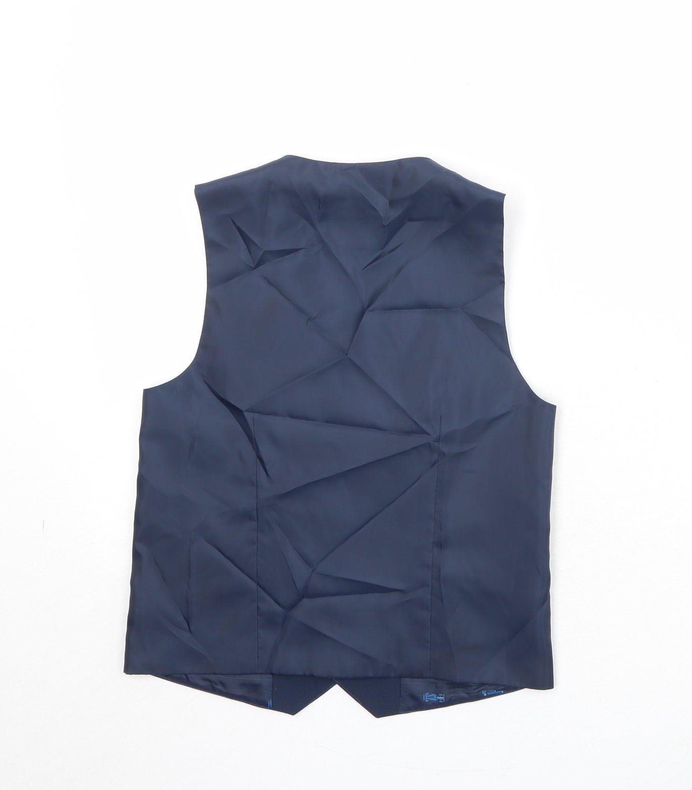 NEXT Boys Blue Jacket Waistcoat Size 9 Years Button