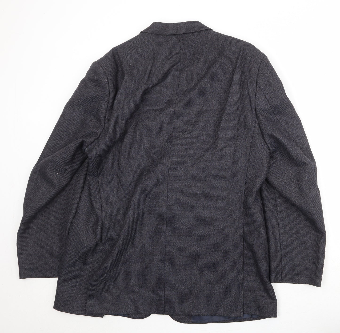 West Brook Mens Grey Polyacrylate Fibre Jacket Suit Jacket Size 42 Regular