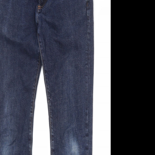 Gap Mens Blue Cotton Straight Jeans Size 30 in Regular Zip