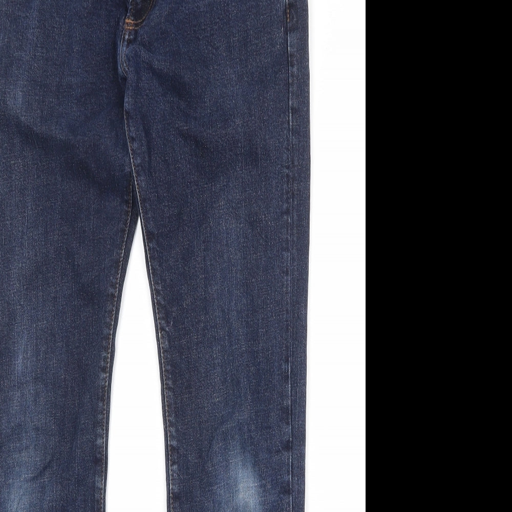 Gap Mens Blue Cotton Straight Jeans Size 30 in Regular Zip