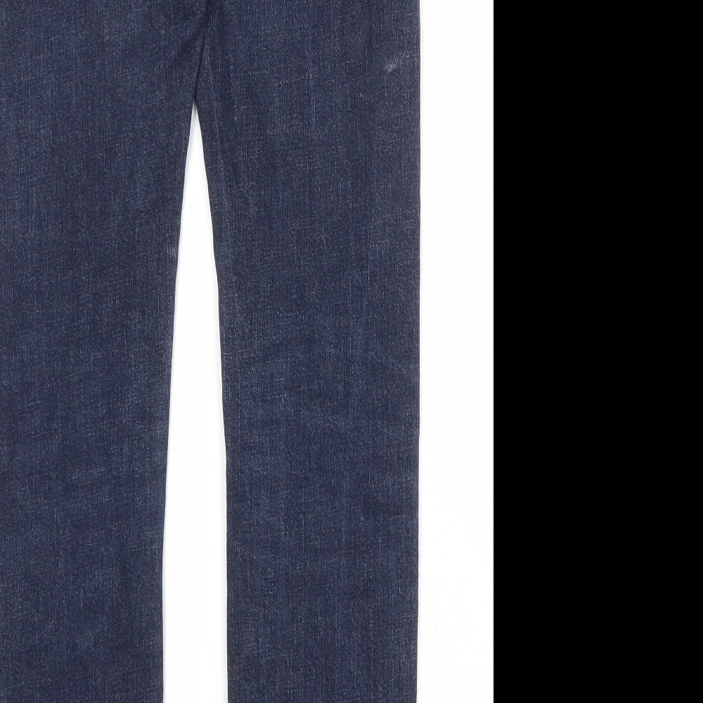 Gap Mens Blue Cotton Straight Jeans Size 30 in Regular Zip