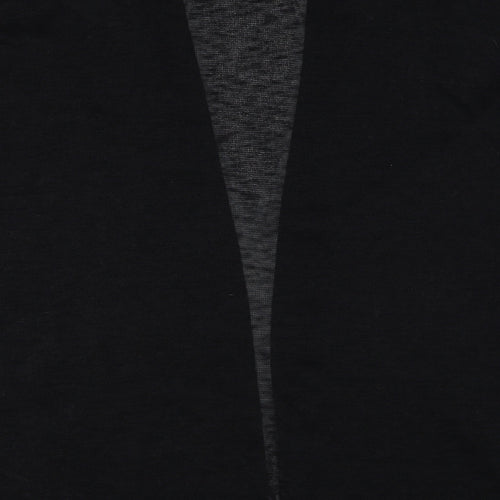Divided by H&M Womens Black V-Neck Polyester Cardigan Jumper Size M