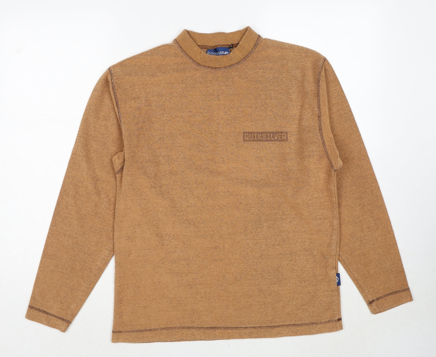 Quiksilver Mens Brown Cotton Pullover Sweatshirt Size S
