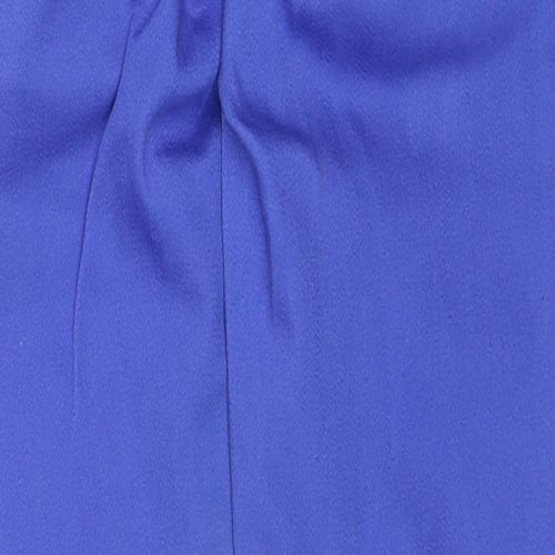 Savoir Womens Blue Cotton Straight Jeans Size 10 Regular Zip