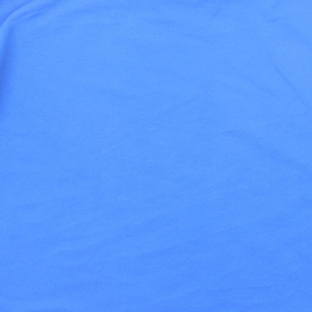 White Stuff Womens Blue Cotton Pullover Sweatshirt Size 12 Pullover