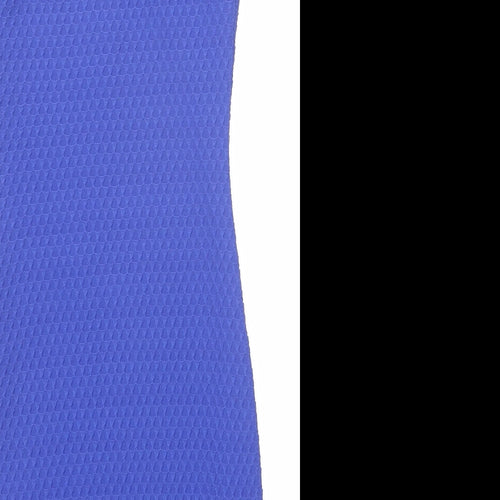 Miss Selfridge Womens Blue Geometric Polyester Bodycon Size 4 Round Neck Pullover
