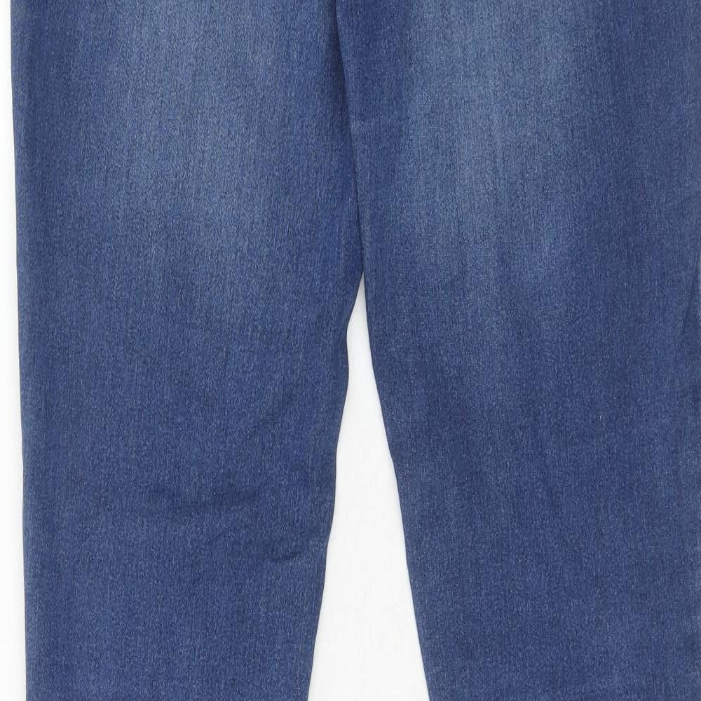 H&M Womens Blue Cotton Jegging Jeans Size 10 Regular